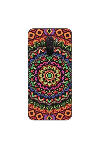 OEM Θήκη συμβατή με Xiaomi Pocophone F1 Σιλικόνης Gel TPU με σχέδιο Πολύχρωμη...