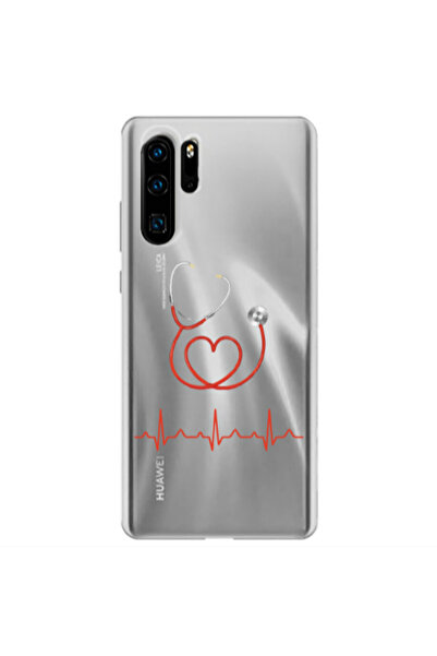 Other Huawei P30 Pro Stethoscope Transparent Silicone TPU Θήκη
