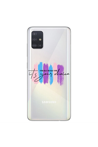 Other Samsung A51 One Day Or Day One Transparent Silicone TPU Θήκη