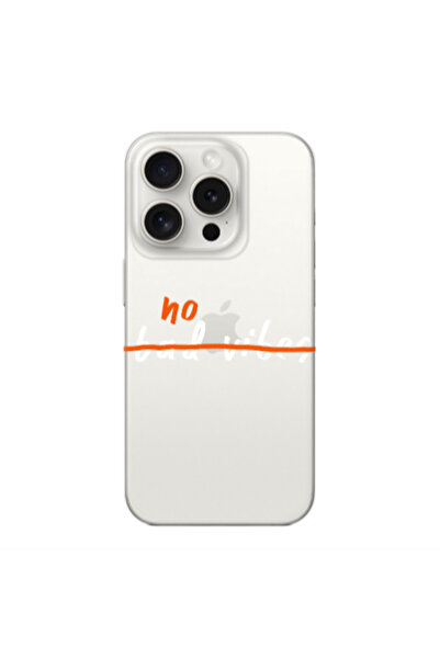 Other Apple iPhone 15 Pro No bad vibes 2 Transparent Silicone TPU Θήκη