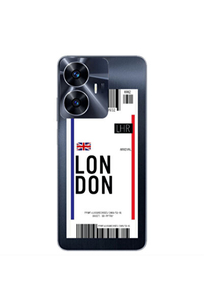 Other Realme Note 50 London Arrival Transparent Silicone TPU Θήκη