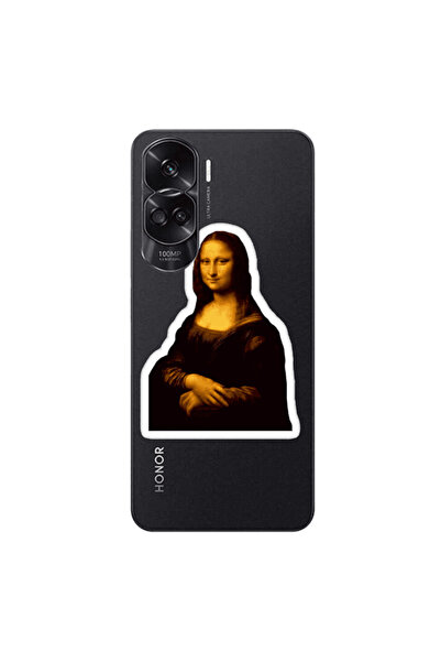 Other Honor 90 Lite 5G Davinci Transparent Silicone TPU Θήκη