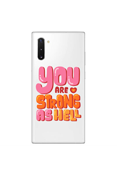 Other Samsung Note 10 Plus You are Love Strong Transparent Silicone TPU Θήκη