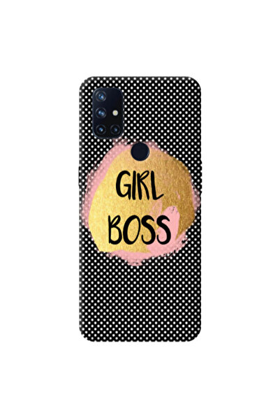 Other Oneplus Nord 10 Girl boss make up Transparent Silicone TPU Θήκη