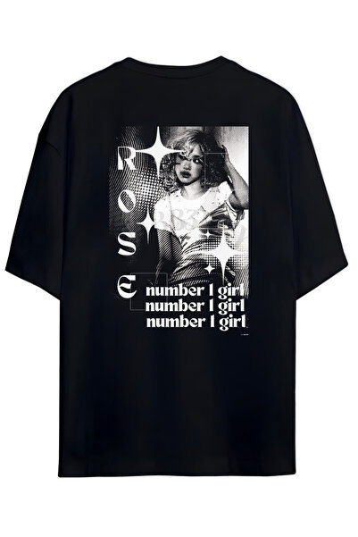 Grafftee Clothing Blackpink Rosé Printed Unisex Cotton Crop |   Premium Fabri...