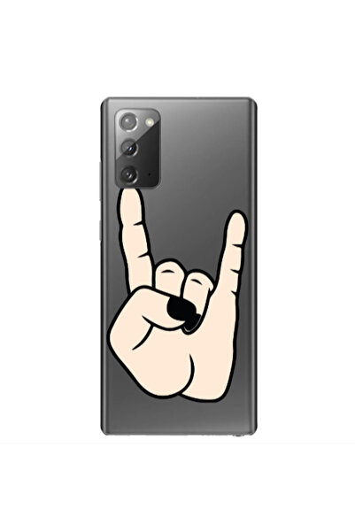 Other Samsung Note 20 Rock Transparent Silicone TPU Θήκη