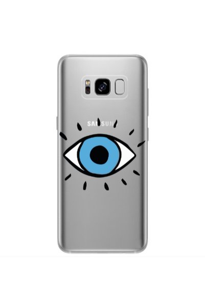 Other Samsung S8 Shining Eye Transparent Silicone TPU Θήκη