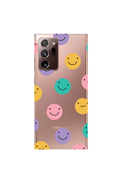 Other Samsung Note 20 Ultra Colorful smiles Transparent Silicone TPU Θήκη