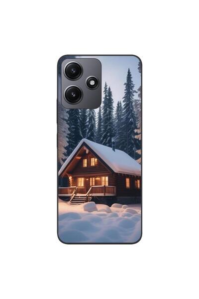 OEM Husa compatibila cu Xiaomi Redmi 12 5G Silicon Gel Tpu Model Peisaj Iarna...