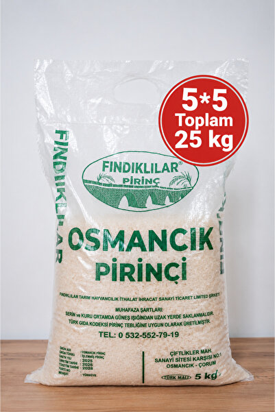 Fındıklılar 5*5 Kg Osmancık Pirinci 97