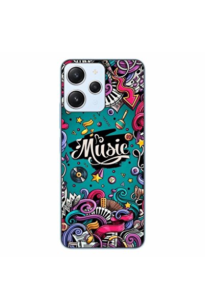 OEM Case compatible with Xiaomi Redmi 12 4G Silicone Gel Tpu Pattern Pop Art ...