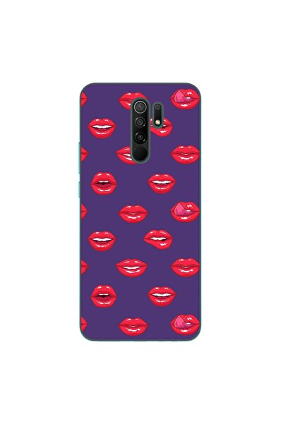 OEM Husa compatibila cu Xiaomi Redmi 9 Silicon Gel Tpu Model Buze Pattern