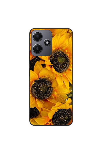 OEM Husa compatibila cu Xiaomi Redmi 12 5G Silicon Gel Tpu Model Floarea Soar...