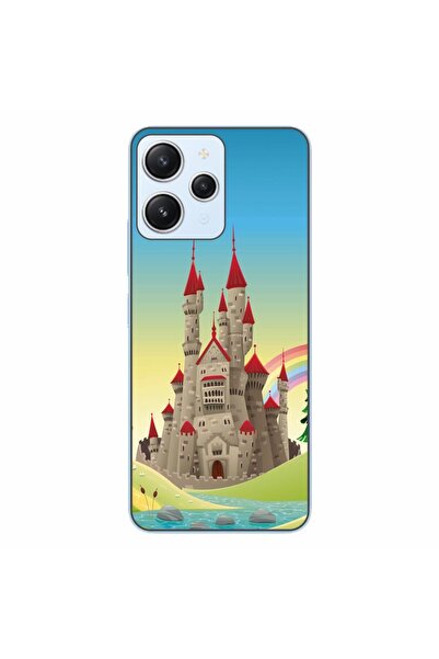 OEM Case compatible with Xiaomi Redmi 12 4G Silicone Gel Tpu Castle Model