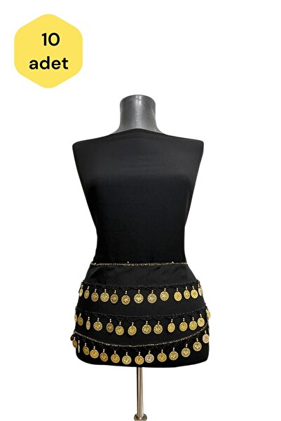 PAPATAY 3810 Women's Şakira Belt - Tasseled Beaded Oriental Belt - Dancer's B...