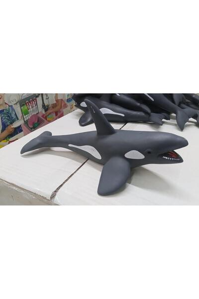 Kayra Plastic Toy Large Size Animal Orca Killer Whale 23 cm