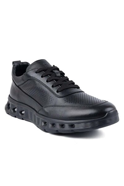 Libero 1119 Daily Genuine Leather Men's Shoes-Black