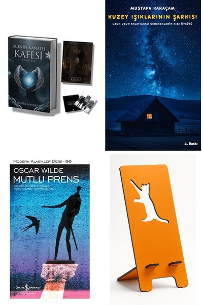 TÜRKİYE İŞ BANKASI KÜLTÜR YAYINLARI Cage of Sorrow with Wings - Podstava + So...