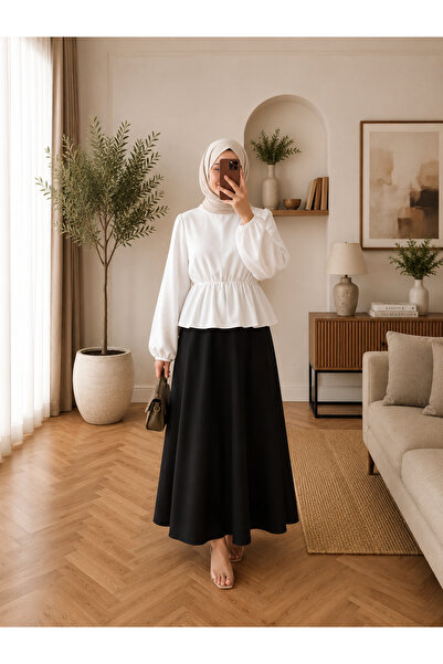 Lior Design Belted Hijab Shirt
