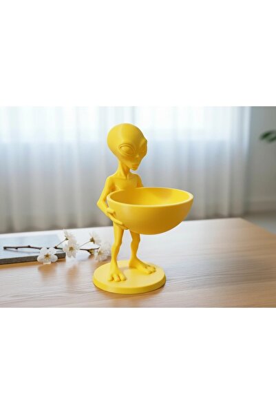 OEM Decorative Bowl Alien Figurine Organizer, 15 mm