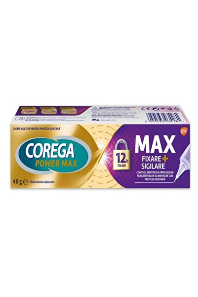 Corega Cremă adezivă Max pentru proteze dentare, 40 g