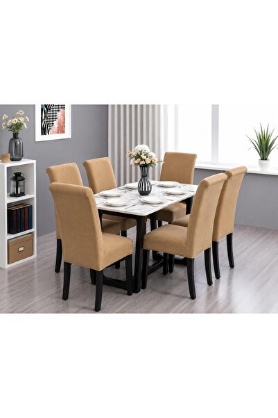 Lenjeria Pufoasa 6-piece chair cover, Lycra