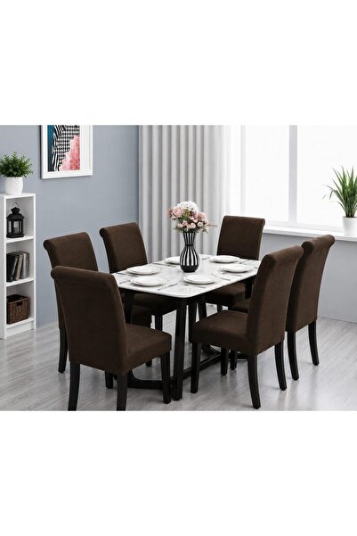 Lenjeria Pufoasa Husa scaun 6 piese, Lycra