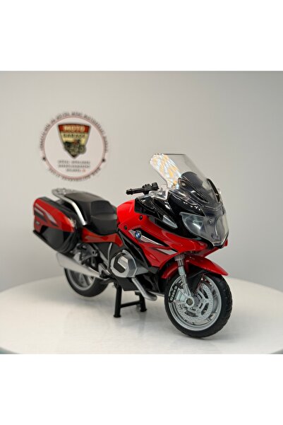 MSZ BMW R1250 RT 1:18 Ölçek (12cm) Diecast Model Motosiklet (Kırmızı)