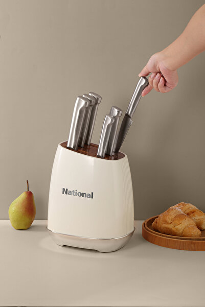 National NKN-2322 Standlı Bıçak Seti
