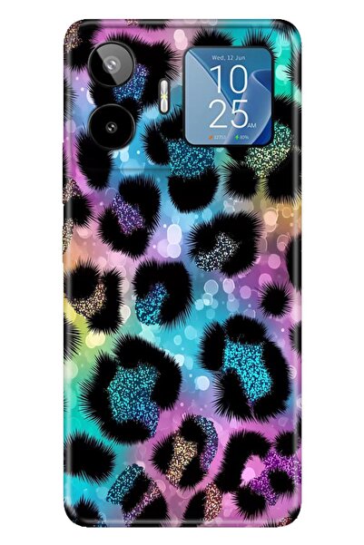 General Mobile GM 26 Pro (G903) Kılıf Paris Leopar Temalı Desenli Darbe Emici...