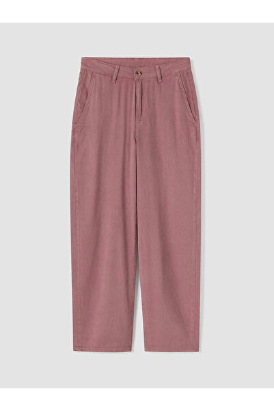 LC Waikiki Nevavm Balloon Fit Women's Jean Pants with Difference