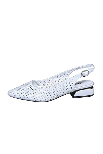 Karisma Women's low-cut elegant white low-heel shoes G 40008 C