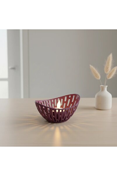 OEM Mini Decorative LED Night Light with Patterned for Ambience - Purple Red ...