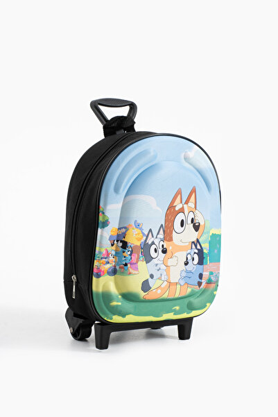 Mori School Bag Embossed Kindergarten/Nursery Bag with Squeegee