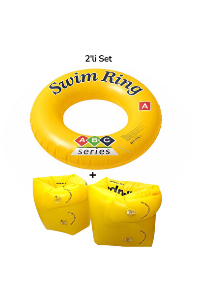 Mustran 2'li Set Çocuk Kolluk ve Simit - Çift Odalı Kolluk Deniz Havuz Yüzme ...