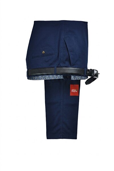 elma abone Plus Size Men's Classic Lycra Linen Pants