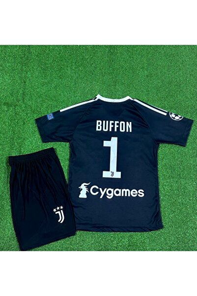 AJAX STAR Juventus 2017/18 Sezonu Gianluigi Buffon Kaleci Çocuk Forması