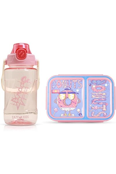 Generic Bento Lunch Box with 2 Compartments and Water Bottle from Nova Kids -...