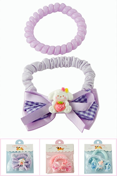Eco Lounge Teddy Bear Fiyong Pasta Elastic Buckle 2 Pieces