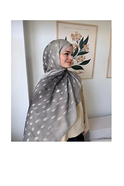 By Aheli MOODİVA GEYİK DESENLİ SOFT PAMUK ŞAL