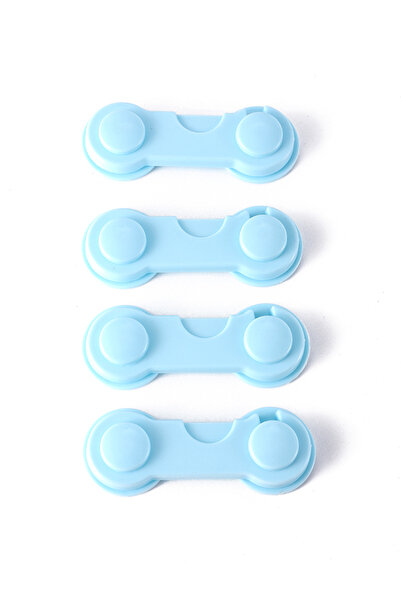 Lawazim 4-Piece Baby Safety Lock Set - Adhesive Cabinet & Drawer Locks for Ch...