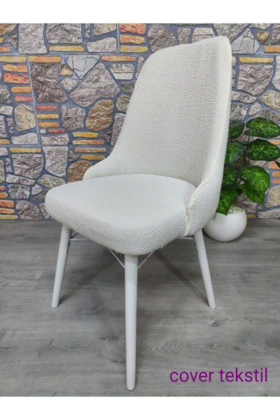 COVER TEKSTİL HALKA SANDALYESİ KOLLU MODEL Mutfak ve Salon Sandalyesi kılıfı