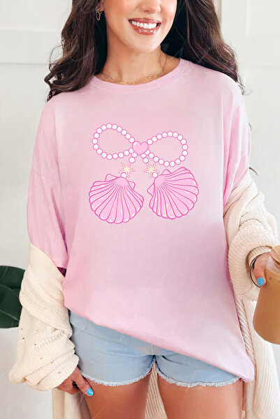 Sarah's Boutique Women's T-shirt – 100% cotton – Pearl Shells