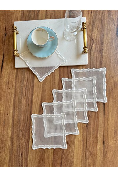 NURHAN HOME COLLECTION Set of 6 Suitable for Wire Drawing Technique - Double ...