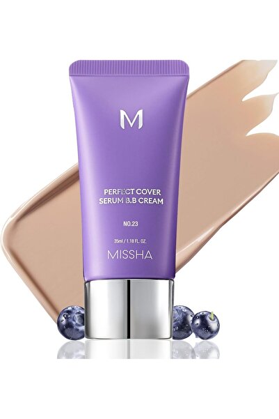 Missha M Perfect Cover BB Cream Serum No. 23 Natural Light/Medium Beige with ...