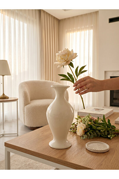 LALEZEN HOME Dev Seramik Şık Vazo dekoratif
