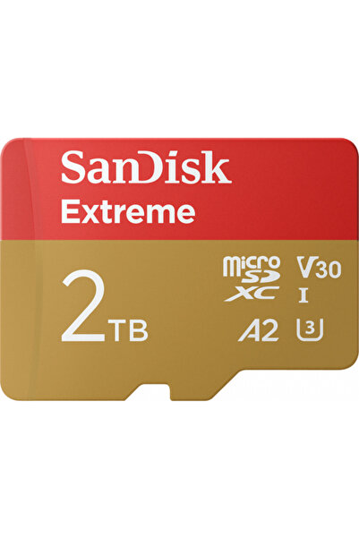 SanDisk Card Memorie microSDXC Extreme, 2TB, Clasa 10 / UHS-1 U3 SDSQXAV-2T00...
