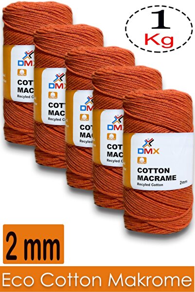 Diva İplik Dmx Cotton Macrame (5X200 Gr) - Pack of 5 - Color -979