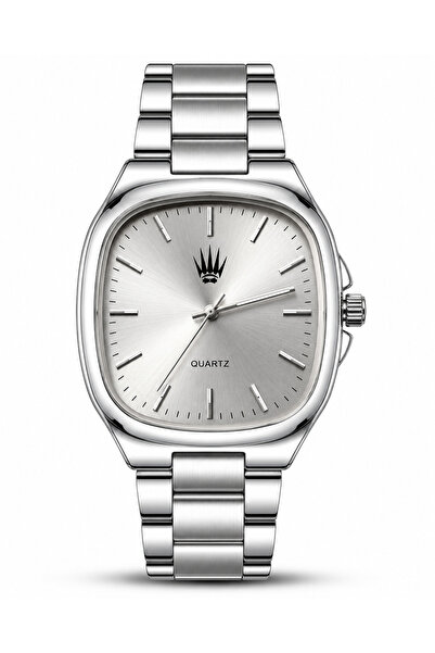 WATCHOFROYAL Majestic Silver Metallic Wristwatch