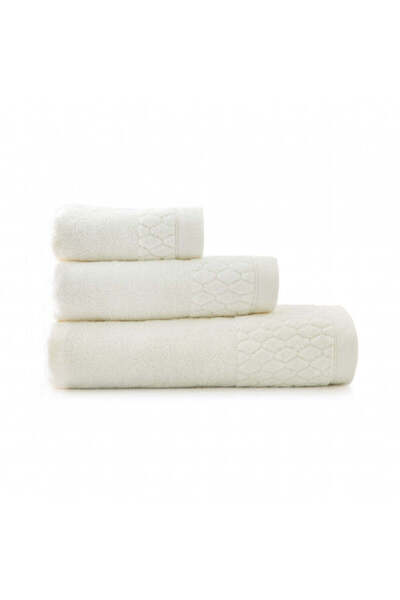 Zwoltex Towel, Carlo AB Cream 70x140, Egyptian Cotton , 500GSM